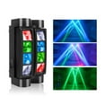 thumbnail image 2 of LED Moving Head 8X10W RGBW Stage Light Beam Dj Light Application Disco Wedding Party Nightclub Lights ,Easy to Install, 2 of 4