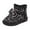 Black, variant on Krdevn Children Boots Girls Boots Autumn Winter Single Boots High Boots Bow Outwear,Toddler Girl Shoes,Boys Shoes,Size:7-8 Years