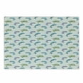 thumbnail image 1 of Chameleon Cutting Board, Jungle Fauna Vivid Pattern with Colorful Reptile Animal on Branches, Decorative Tempered Glass Cutting and Serving Board, in 3 Sizes, by Ambesonne, 1 of 2
