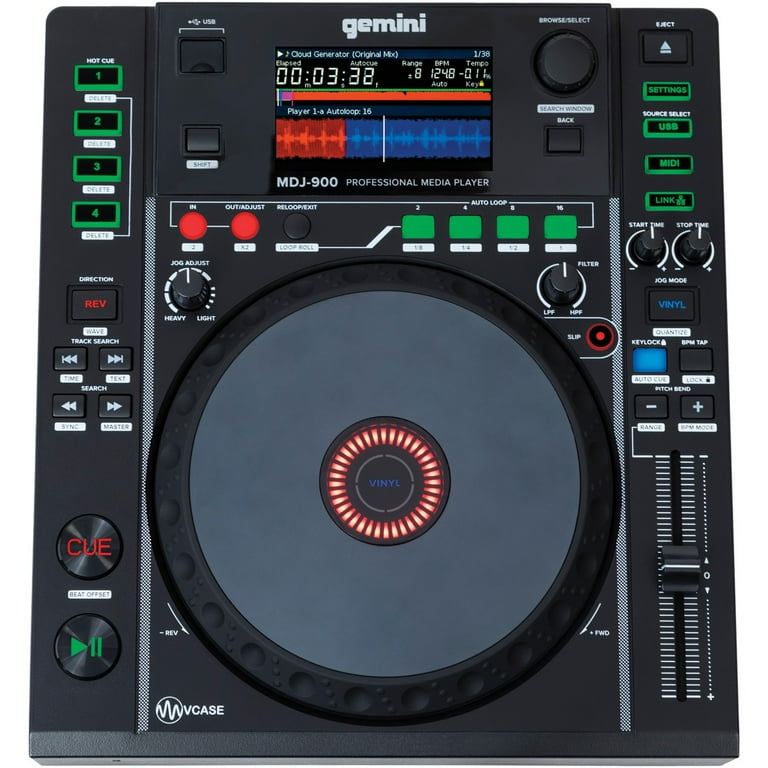 Gemini Sound MDJ-900 - Elite Multi-Media Player with Superior
