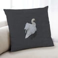thumbnail image 1 of Ahgly Company Animals Swan Indoor Throw Pillow, 18 inch by 18 inch, 1 of 6