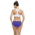 thumbnail image 3 of INNERSY 6-Pack Cotton Low Rise Bikini Underwear for Women(2XL,Blue Tones), 3 of 8