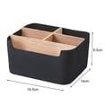 thumbnail image 5 of BAETEUY Storage Box Large Capacity Detachable Nordic Style Compartmented Compartment Remote Control Holder Household Supplies, 5 of 7
