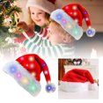Novelty Shine Christmas Hat Colorful Santa Headwear, Christmas Hats