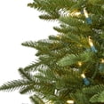thumbnail image 4 of Nearly Natural Green 5' Decorated Fir Christmas Tree with Clear Prelit LED Lights, 4 of 8
