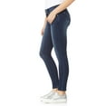 thumbnail image 3 of WallFlower Women's Ultra Skinny Mid-Rise Insta Soft Juniors Jeans (Standard and Plus), 3 of 9