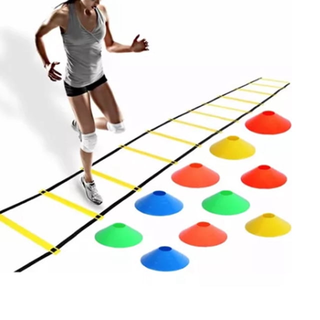 Agility Speed Ladder,Agility Ladder 12 Rung Agility Training Equipment Agility Training Ladder Innovative Solution