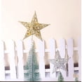 thumbnail image 3 of Parte superior del árbol de Navidad dorado de 12/15/20cm, estrella de hierro para árbol de adornos de árbol de Navidad, decoración de fiesta de año nuevo, Navidad, Papá Noel, Kerst,, 3 of 4