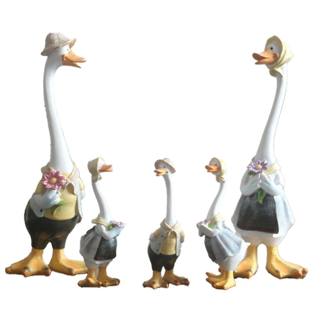 Duck Resin Ornaments Suitable for Gardens And Courtyards F