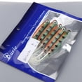 thumbnail image 2 of 5 uds señuelos de pesca hundidos cebos de suave accesorios de pesca Tipo 4 Sharpla Señuelos de pesca suaves, 2 of 8