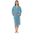 thumbnail image 1 of TowelSelections Women's Soft Plush Robe Fleece Kimono Spa Bathrobe Small/Medium Angel Falls, 1 of 6
