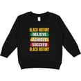 thumbnail image 2 of Inktastic Inspirational Political Black History Month Toddler Sweatshirt, 2 of 4