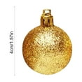 thumbnail image 3 of Antqov 24PCS Christmas Balls Ornaments Set Small Shatterproof Christmas Tree Decorations Hanging Balls Christmas Ornament for Christmas Tree Holiday Party Decorations, 3 of 7