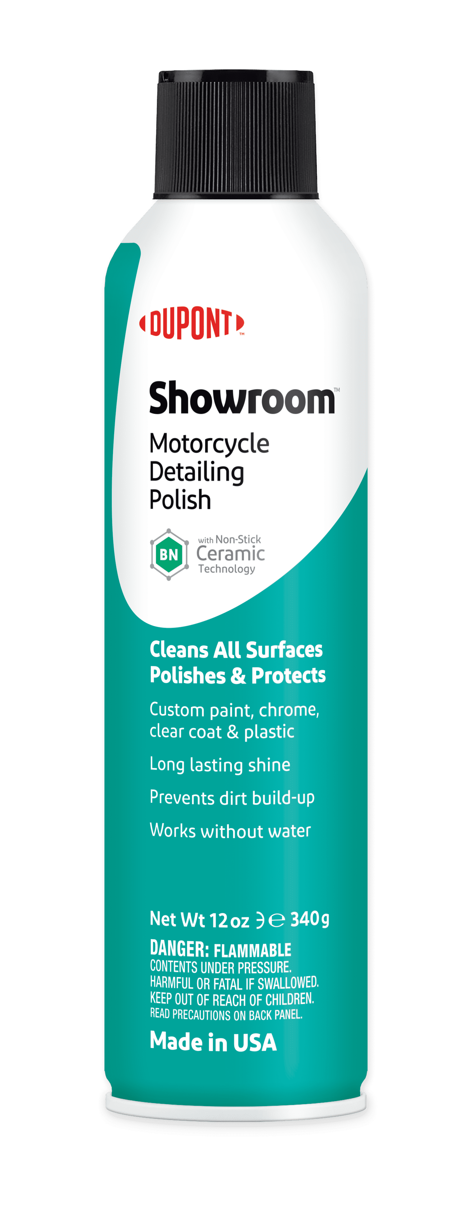 DuPont Showroom Motorcycle Detailing Polish with Non-Stick Ceramic Technology
