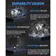 thumbnail image 5 of 2PCS LED Work Light 4 Inch 80W 9600LM Projector High Beam Led Headlights Motorcycle 4x4 Fog Lights LED Auxiliary Lights Bar for Motorbike, Car, Tracto, 5 of 5