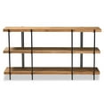 thumbnail image 4 of Baxton Studio Table Console en Bois Fini Tarah et Brun et Noir Fini, 4 of 8