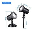 thumbnail image 7 of Morttic Snowflake LED Projector Lights with Remote Control, Rotating Snowfall Projection, Indoor Outdoor Waterproof Snow Falling Projector, Snowfall Projector Lamp for Halloween Xmas Party, 7 of 7
