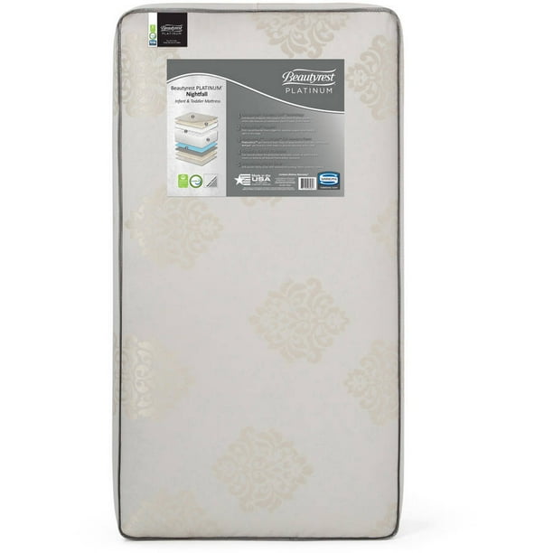 Beautyrest Platinum Nightfall 5.25Inch Crib and Toddler Mattress 190