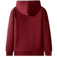 thumbnail image 4 of Veste à Capuche Zippée pour Femmes Chaude Décontractée pour Usage Quotidien en Toutes Saisons, 4 of 5