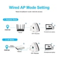 thumbnail image 2 of Wifi Enhancer Expander Wifi Range Enhancer Covering An Area Of Up To 300 Square Meters Internet With Ethernet Port Wifi One Click Setup Access Point Suitable For Home Courtyard Wifi Signal Enhancer, 2 of 7