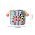 thumbnail image 3 of EGNMCR Storage Bins, Storage Containers Storage Basket Cute Snack Storage Bucket Toy Cottons Rope Entrance Desktop Storage Box Sorting Miscellaneous Storage Basket Cotton storage basket, 3 of 6