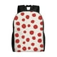 thumbnail image 1 of Fotbe Abstract Red Polka Dot Mochila de Viaje para Laptop, Mochila Ejecutiva Delgada y Resistente 15.6", 1 of 8