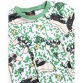 thumbnail image 3 of Quad Seven Boys' Snug Fit Pajama Set - 4 Piece Sleep Shirt, Pajama Pants and Shorts (4-12), 3 of 7