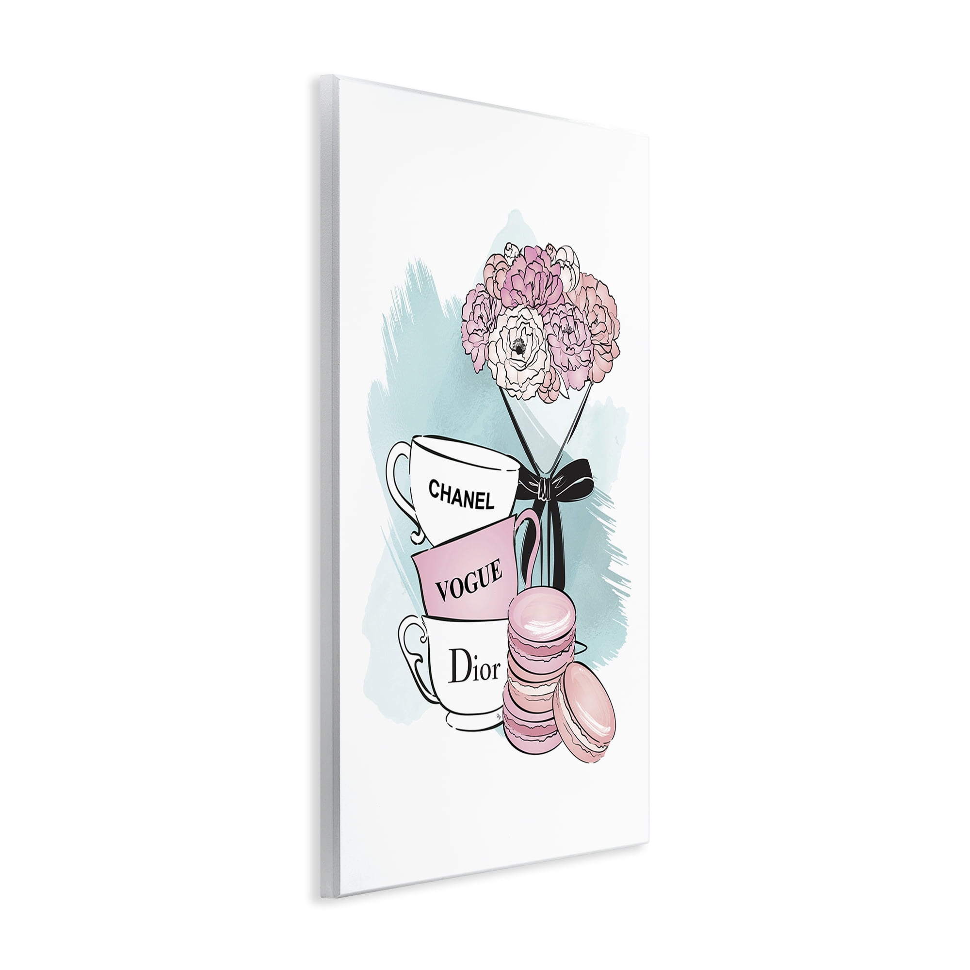 Stupell Industries Fashion Tea Party Food & Beverage Painting Unframed Art Print Wall Art, 10 x 15