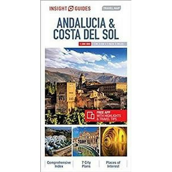 Insight Guides Travel Map Andalucia & Costa Del Sol