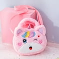 thumbnail image 5 of One opening Women Shoulder Bag Cute Plush Cartoon Animal Crossbody Bag Handbag Coin Purse for Travel Shopping, 5 of 5