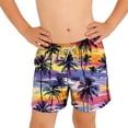 thumbnail image 4 of ATOGUTA Swim Shorts for Boys Quick Dry Boys Swim Trunks Bathing Suit Kids Swimwear with Pockets Size 6-15, Multicolor, 4 of 6