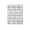 D, variant on Fareti 71x71 Inch Thick Plastic Waterproof Shower Curtain Bathroom Partition with Reinforced Holes for Home Hotel Mildew Resistant Easy Clean