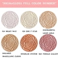 thumbnail image 4 of ziyahi Makeup Glitter Powder Face Contour Glitter Brightened Portable Rose Diamond High Gloss Powder Type 6, 4 of 9