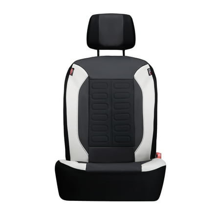 Genuine Dickies 2-Piece Black-Gray Lincoln Truck Seat Covers