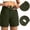 Army Green, variant on Zynoxe Hiking Shorts Women Multi-Pockets Straight-Leg Outdoor Cargo Shorts Casual Solid Color Workout Athletic Shorts S