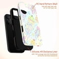thumbnail image 4 of Kawaii Pastel Jellyfish Phone Case, Cute Starfish Ocean Pattern Cover for iPhone 17 16 15 14 13 12 11 Pro Plus Mini, 4 of 6
