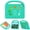 Green, variant on Allytechgroup Kids-Friendly Case for Case for iPad A16 11th Generation 2025 / 10th Gen Case 2022,  Lightweight Convenient Handle Stand EVA Cute DIY Figures Shockproof Cover for Children, Yellow