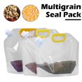 thumbnail image 3 of Bolsa de almacenamiento sellada, bolsa de embalaje de arroz, granos a prueba de humedad, a prueba de insectos, transparente, gruesa, portátil, de grado alimenticio, 1/3/5 Uds., 3 of 4