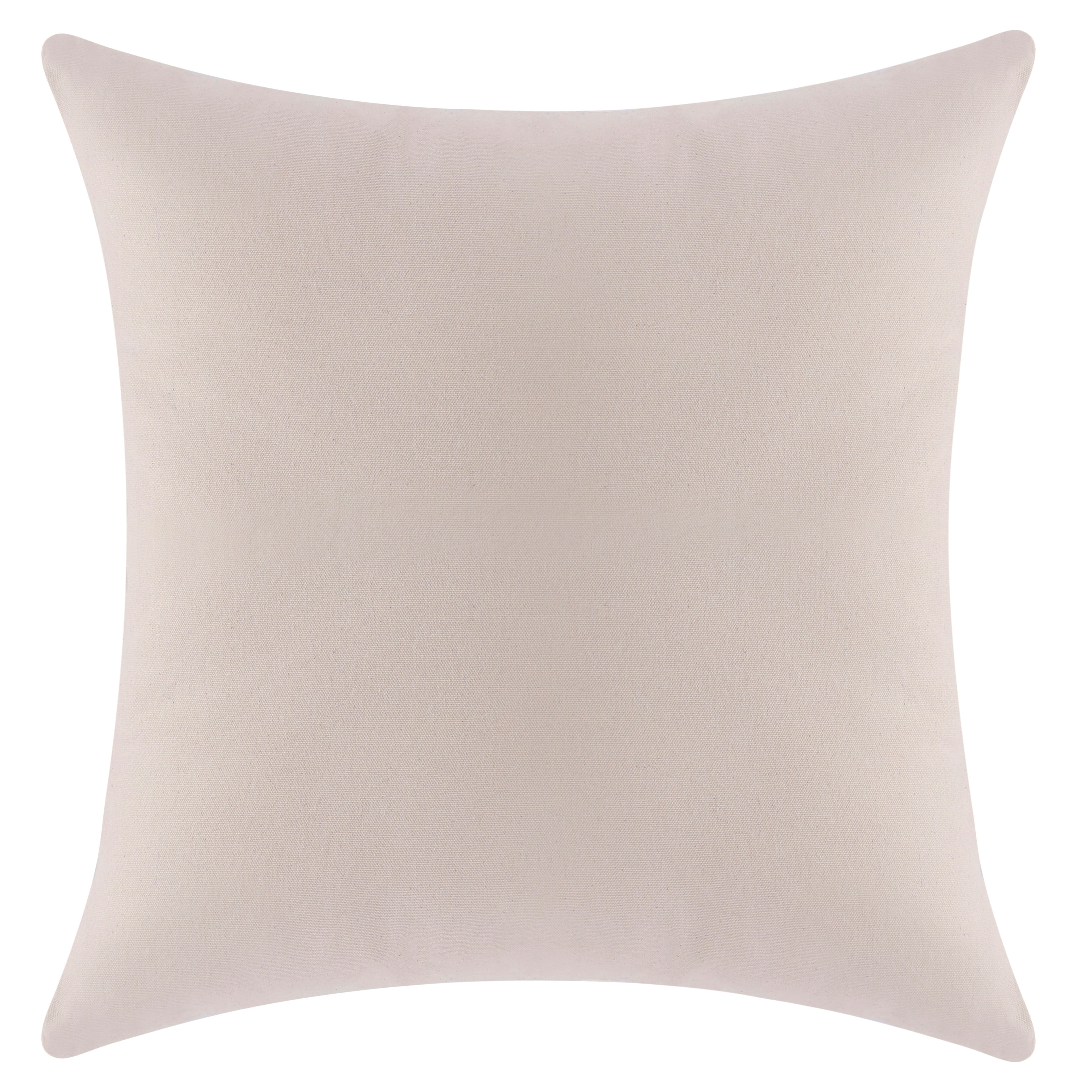 Harlow Hill 20" x 20" Gray/Black Geometric Cotton Adult Decorative Throw Pillow Cover