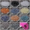 thumbnail image 5 of U8MO 50pcs 6mm Cube Faceted Cut Crystal Glass Loose Beads Lot for Jewelry Making-57# Jade Lt Blue Wine, 5 of 9