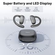 JYX True Wireless Earbuds, Wireless Earphones with Noise Cancelling, Bluetooth Headphones with LED Display, Real-Time Translation with 115 Languages
