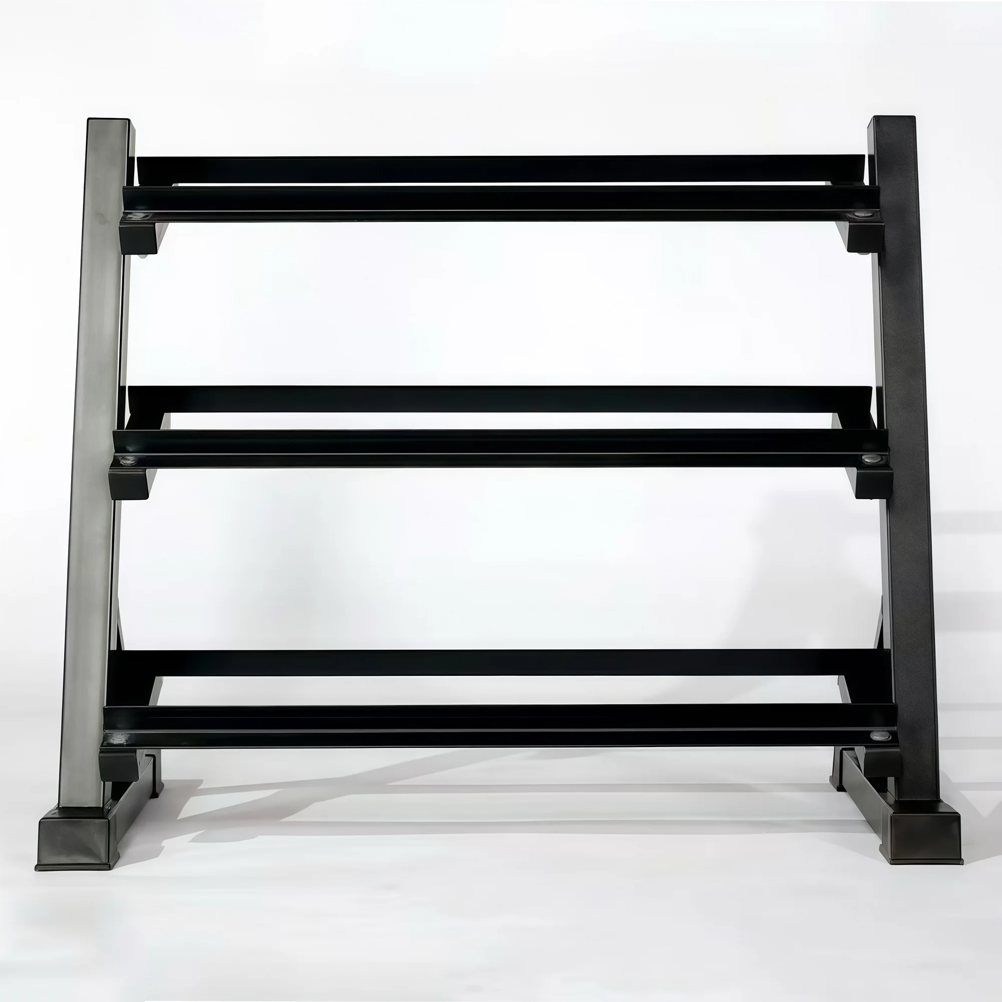 3-Tier Heavy Duty Dumbbell Rack, 1000 LB Capacity Weight Rack Organizer, Commercial Grade Space Saving Storage Stand for Adjustable Dumbbells, Home Garage & Commercial Gym Equipment