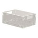 thumbnail image 2 of Organizador de encimera apilable, multiusos, plegable, ahorra espacio, cesta de almacenamiento plegable, caja transparente para despensa de dormitorio S, 2 of 8