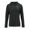 thumbnail image 2 of Women's Cutter & Buck Black Philadelphia Eagles Coastline Epic Comfort Eco Recycled Long Sleeve Hoodie T-Shirt, 2 of 3