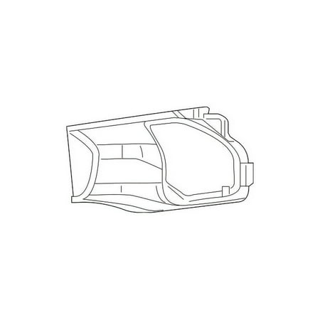 Genuine OE Mopar Upper Trim - 6NH47TU6AA Fits select: 2019-2021 RAM 2500, 2019-2021 RAM 3500