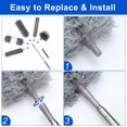 thumbnail image 4 of Kit de plumero de microfibra DTZERT (11 piezas) con barra de extensión, 4 of 8