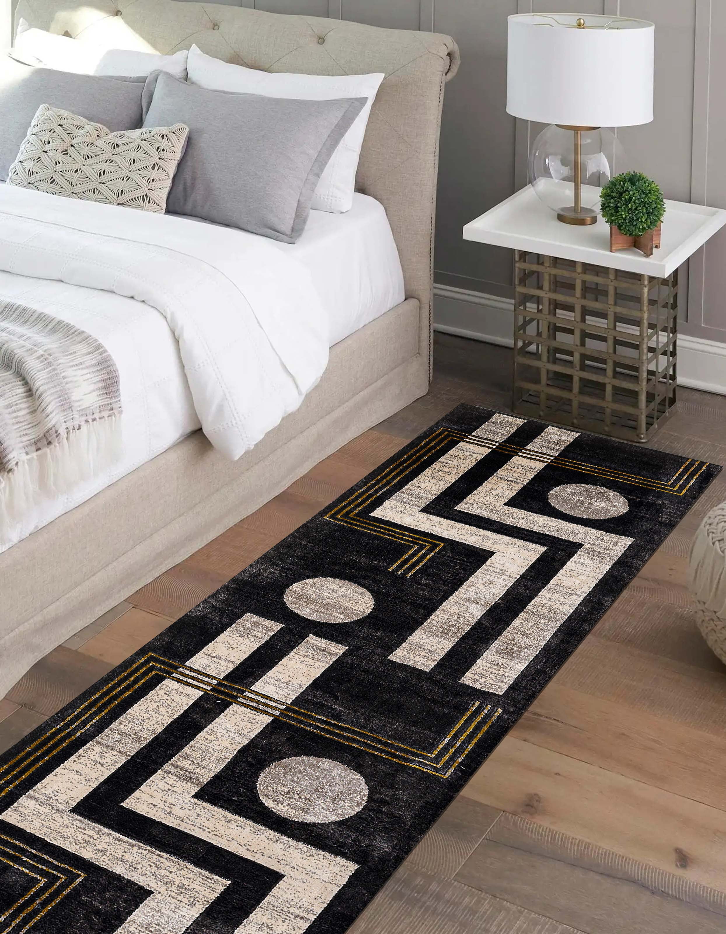 ECARPET Erisa Tapis pour Salon, Chambre, Salle A Manger, Entrée, Couloir et Plus Encore.