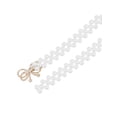 thumbnail image 3 of Cinturón elástico delgado de perlas para mujeres INSPIRE CHIC con cristales de rhinestone retro para vestido de novia 65x2cm/25.6x0.8" Estilo 10, 3 of 6