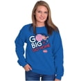 thumbnail image 4 of Dubble Bubble Go Big Or Go Home Logo Sweatshirt for Men or Women Brisco Brands M, 4 of 6