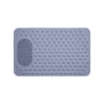 thumbnail image 2 of SuChun Kitchen Rug Foot Scrubber Shower Mat With Pumice Feet Scrub Stone Bathtub Mat With Antislip Suction Cups And Drain Holes Non Slip Bath Mat With A Pumice Stone For Feet Massage Gray, 2 of 9